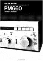 Harman-Kardon PM-660-Owners-Manual